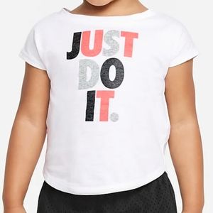 Nike Baby Girls Graphic Print T-Shirt